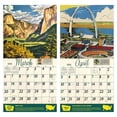 thumbnail image 2 of Bewildely Calendario anual para colgar en la pared, patrón de animales del parque, calendario de adornos para el hogar, accesorios del planificador de 12 Decoración del hogar Bewildely HA012080-00, 2 of 6