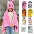thumbnail image 5 of 57.5" Compression Sleep Sack Washable Cute Animal Stray Hug Sleep Hooded Sleep Pod Wearable Blanket Lightweight Machine Washable Cozy Blankets(Dog#0601A), 5 of 5