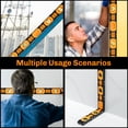 thumbnail image 2 of COOLHOOD Foldable Aluminum Levels Tool High Accuracy Measurement Rustproof Compact Storage Suitable For Carpentry And Renovations, 2 of 3
