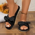 thumbnail image 5 of YOUYEDIAN House Womens Slippers Summer Indoor Shoes Cute Comfortable Sandals Beach Flip Flops (Black), 5 of 5