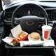 thumbnail image 4 of Escritorio para volante de coche, bandeja portátil multifunción para volante de coche, diseño de doble cara, bandeja para volante de coche para ordenador, 4 of 5
