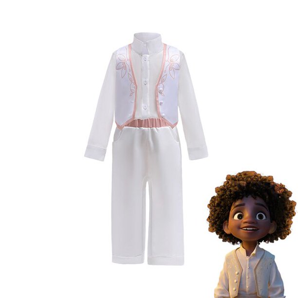 Disney Kids Cosplay Encanto Costume for Boys Antonio Clothing Set Child