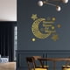 thumbnail image 3 of SAYOO Ramadan Adhesivo de pared extraíble, tema religioso estrellas luna escrito proverbios papel adhesivo SAYOO  Moda, 3 of 5