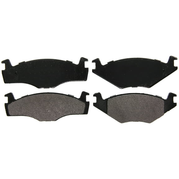 Wagner QuickStop ZX280A Semi-Metallic Disc Brake Pad Set Fits select: 1979-1984 VOLKSWAGEN RABBIT, 1993-1996 VOLKSWAGEN JETTA