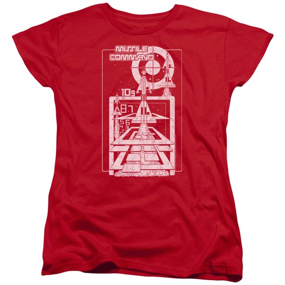 Atari Lift Off S/S Women's T-Shirt Red