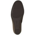 thumbnail image 4 of LUCKY BRAND Womens Brown Padded Zollie Round Toe Wedge Zip-Up Leather Booties 11 M, 4 of 4