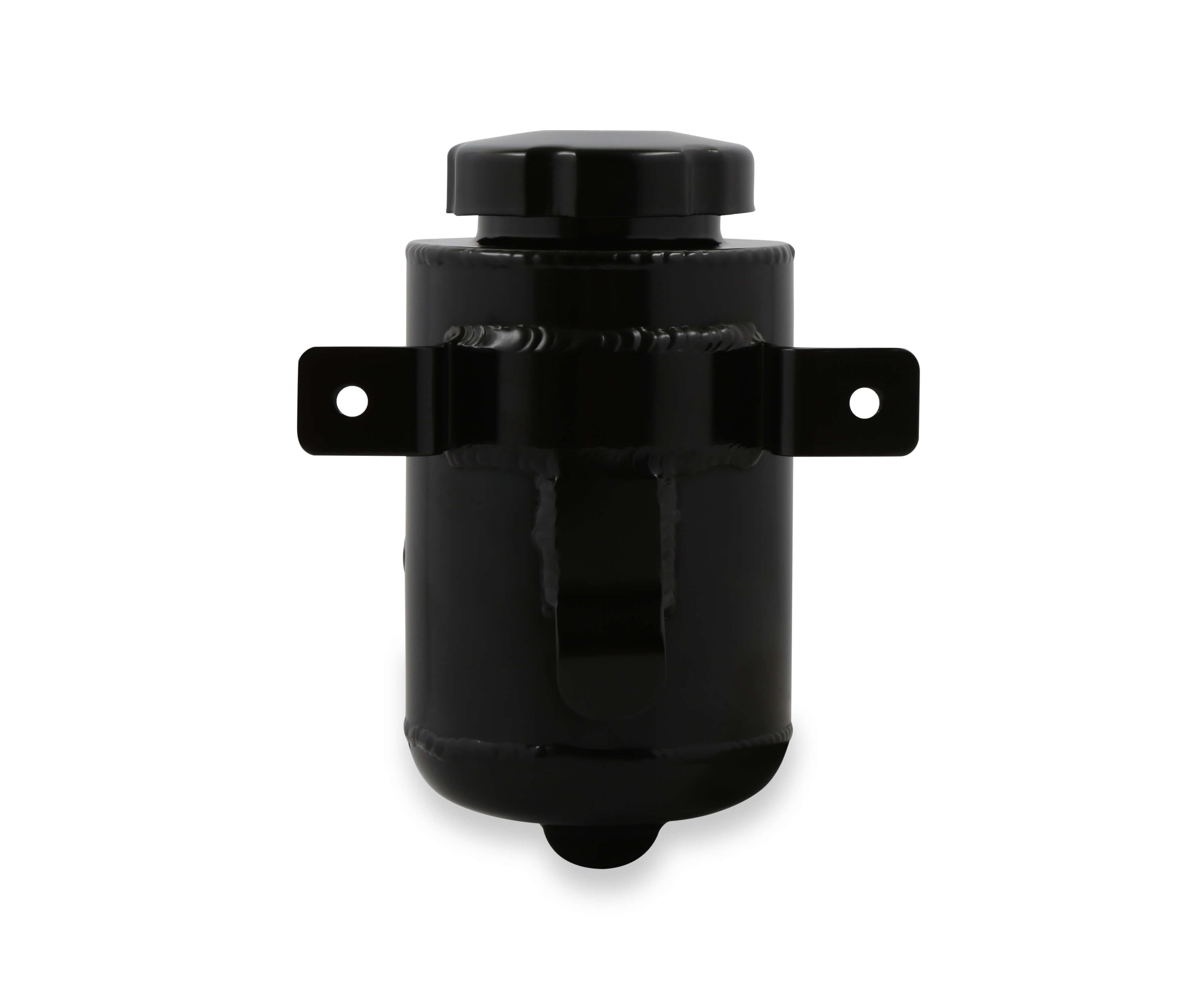 Holley 198-212 Power Steering Remote Reservoir Black Aluminum