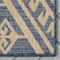 thumbnail image 5 of Well Woven Medusa Cascade Modern Tribal Blue 2'7" x 9'10" Runner Indoor Outdoor Rug, 5 of 7