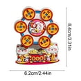 thumbnail image 3 of Decorative Fridge Magnets, Colourful Rotating Refrigerator Magnets with Strong Suction, Fun Artworks for Photos and Notes on Kitchen Appliances and Whiteboards, 3 of 6