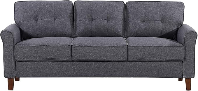 US Pride Three Seater Modern Mid Century Couch