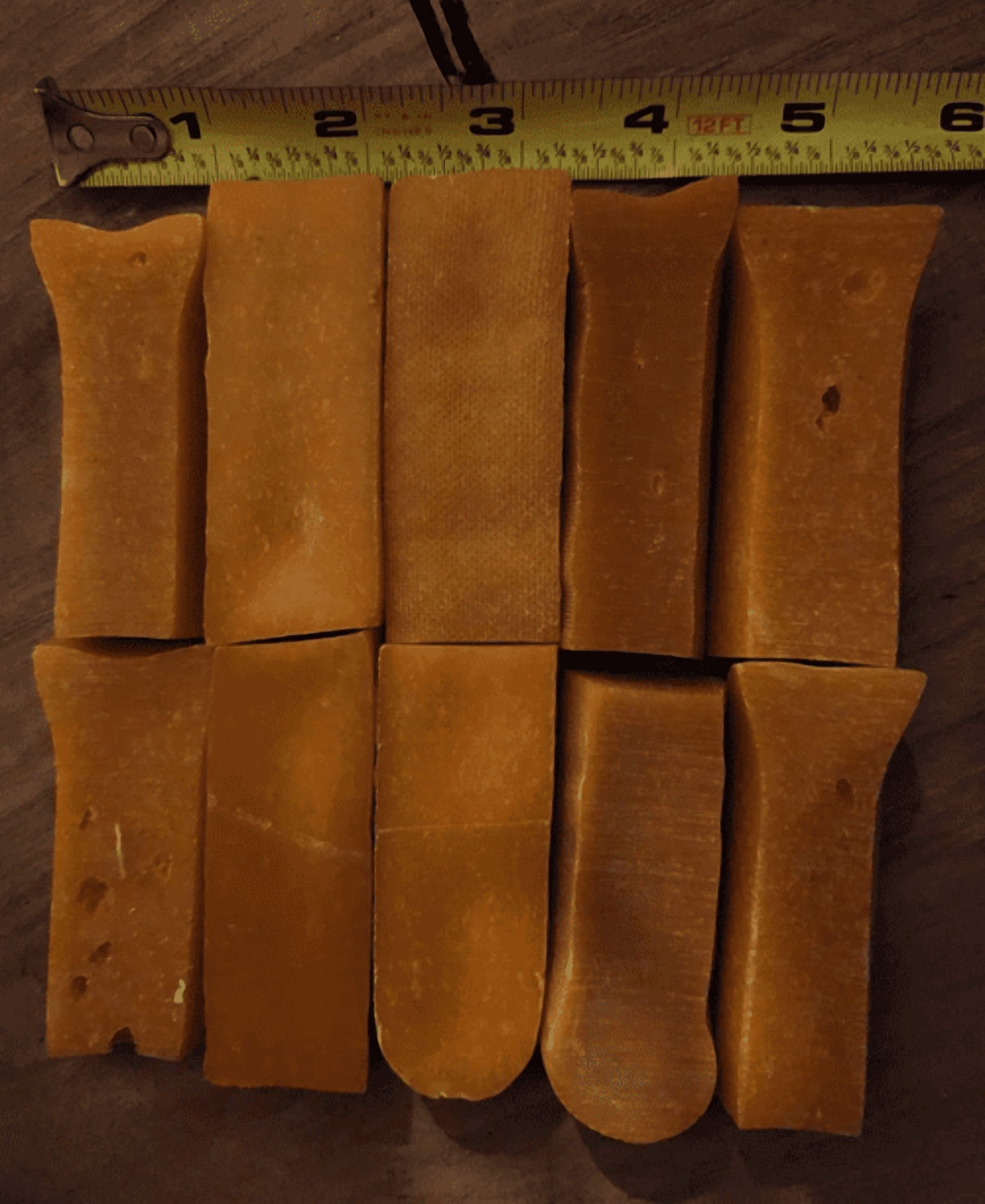 Himalayan Yak Small Dog Chews Pumpkin Dog Treats - 10 Chews