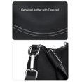 thumbnail image 7 of URSOFINE Women's Genuine Leather Crossbody Shoulder Bag, Multi-Wear Purse with Adjustable Straps, 3 Colors, 7 of 7