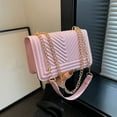 thumbnail image 1 of Sophisticated Quilted Mini Shoulder Bag: Adjustable, Water-Resistant & Perfect for Every Woman's Outfit; With Secure Buckle Closure, 1 of 6