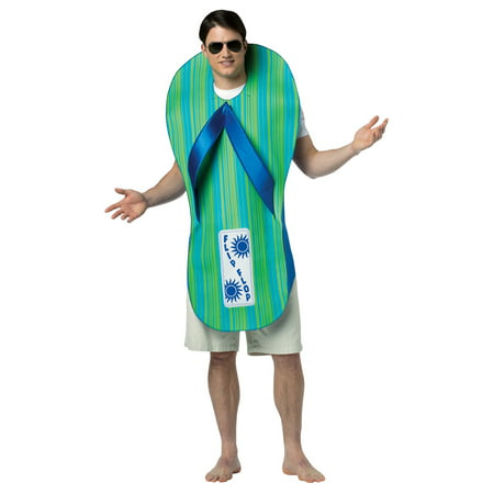 Flip Flop Neutral Adult Halloween Costume, One Size, (40-46)