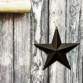 thumbnail image 5 of 8" Rustic Metal 3D Barn Star Patriotic Wall Decor Vintage Wall Star Country Primitive Home Decor, 5 of 7