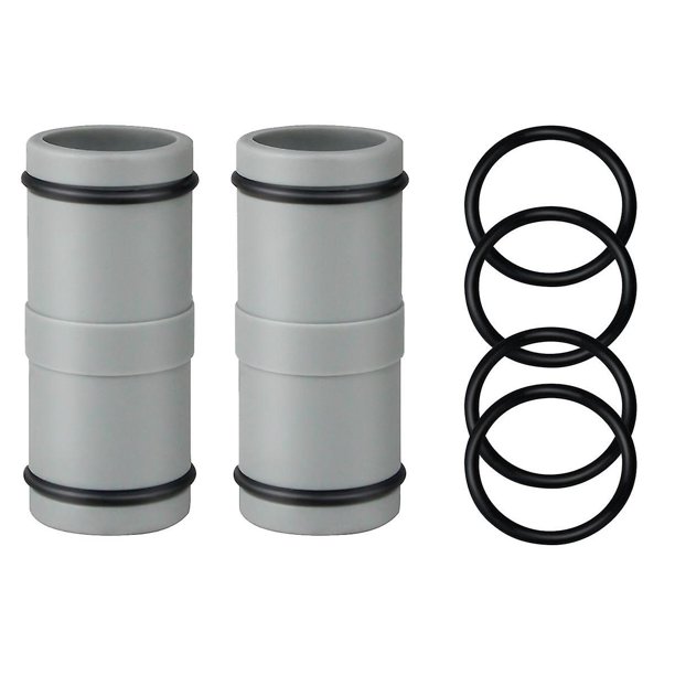 Conector de manguera para piscina, bomba de filtro de piscina, junta recta, accesorio para piscina, Pip de 1,25 pulgadas, 2 uds.