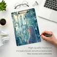 thumbnail image 5 of Acrylic Writing Tablet,Wind Chimes Girl12.5"×9"Rectangular One-sided Printed Clear Acrylic Writing Tablet., 5 of 8