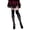 Black, variant on Halloween Stockings for Women Knee High Socks Gothic Bone Print Over The Knee Stockings Japanese Style Casual Tights for Daily Wear