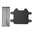 thumbnail image 2 of Motorcycle Front Number Plate, Perfect Fit High Toughness Easy To Install Matte Black License Plate ABS  for Light Bee Light S X, 2 of 7