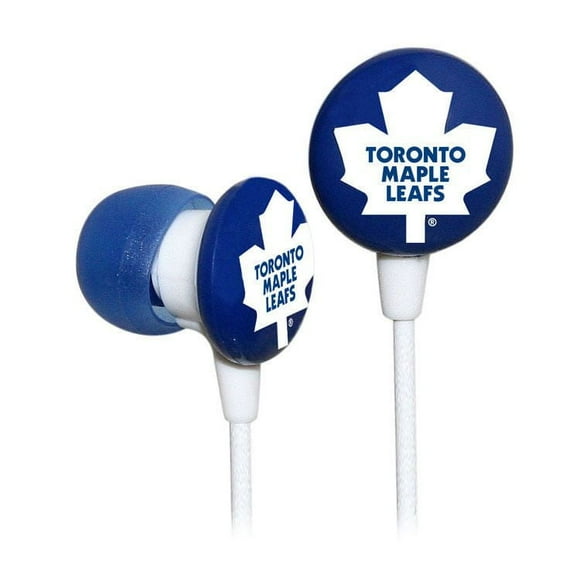 NHL Slap Shot Maple Leafs Earphones