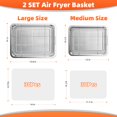 thumbnail image 2 of Juego de cestas Air Fryer DEGOVIN para horno con papel pergamino, 2 of 9