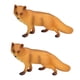 thumbnail image 1 of Toy de Modelo Fox, Herramienta de Aprendizaje Decoración del Hogar Fox Figura 2pcs Toy Educational Toy Pvc para el Hogar, 1 of 7