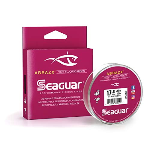 Seaguar 25AX200 AbrazX 100% Fluorocarbon Main Line 25lb 200yd 