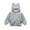 Gray, variant on Esaierr Toddler Baby Boys Girls Fleece Sweatshirt Toddler Autumn Winter Casual Sweat Newborn Sweatsuit Hooded Pullover Long Sleeves for 9M-4Y