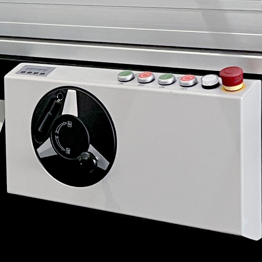 Maksiwa International Sliding Panel Saw 220V 1 Phase 5Hp
