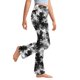 thumbnail image 4 of Odeerbi 2-13 Años Niñas Pantalones de Yoga de Pierna Ancha Tie-Dye Entrenamiento Baile Pantalones Deportivos Lindos Elasticidad Cintura Alta Pantalones de Pierna Recta, 4 of 9