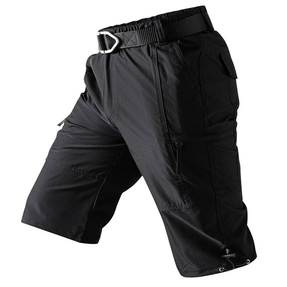 Youmylove Fashion Men's Shorts Mens Hiking Cargo Shorts Stretch Outdoor Tactical Shorts For Men With Multi Pockets Classic Fit Shorts