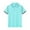 Z2 Mint Green, variant on CHAOLEI Boys' Girl Big School Uniform Short Sleeve Summer Stain Guard Polo Shirts for Kids 100%Cotton -Dark Blue,10-12 Years
