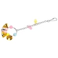 thumbnail image 2 of Parrot Acrylic Bell Toy,Parrot Hanging Swing Bells Parrot Chewing Bell Toy Hanging Bell Birds Toy Smart Functionality, 2 of 14