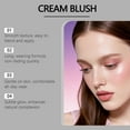 thumbnail image 2 of Silky Smooth Blush Moisturizing Natural Rosy Glow Orange Pink Red Even Color Payoff Luminous Finish 7.5g Makeup For Women Teens Daily Wedding Party Gift, 2 of 9