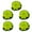 Green, variant on 5Pcs 17cm Large Artificial Floating Foam Flower Realistic Water Lilies Pond Plant for Water Garden Decoration
