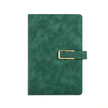 A5 Lined Leather Journal Notebook 200 Pages Hardcover for Note Taking and Writing(Green 14.8*21cm / 5.83*8.27in)
