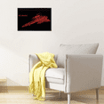 thumbnail image 2 of SR-71 Blackbird Blueprint Wall Art – Skunkworks Aviation Poster – Red and Black Aircraft Diagram Print – Ideal Gift for Pilots and Aviation Enthusiasts, 2 of 6