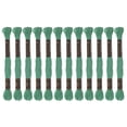 thumbnail image 1 of Unique Bargains Sea Green Embroidery Floss, 8m, 12 Skeins, 1 of 6