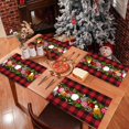thumbnail image 5 of putnchl Christmas Placemats Cartoon Party Insulation Dining Table Christmas Atmosphere Placemats, 5 of 5