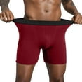 thumbnail image 3 of Xihbxyly Ropa Interior Masculina, Bóxers de Algodón Transpirables, Ajuste Suave y Cómodo, Diseño Elegante de Cintura Baja, Ideal para Uso Diario, Gimnasio, Deportes y Relajación, Ideal para Estilos d, 3 of 5