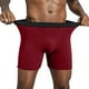 thumbnail image 3 of Fiudx Ropa Interior Masculina, Pantalones Cortos de Algodón Cómodos, Calzones Bóxer Transpirables, Cintura Elástica Ancha, Corte Bajo, Uso Diario Deportivo, Ideal para La Moda Masculina, Tela Suave a, 3 of 5