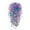 C, variant on SUSHANG Elegant Exotic Artificial Hanging Flower Bouquet with Leaves - 30 Inch Simulated UV Resistant Colorful Decor for Front Door Porch Patio Bedroom Garden Home