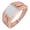 Pink, variant on 1/4 Carat Men Diamond Wedding Band Ring in 10K Gold (Ring Size 14)