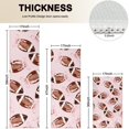 thumbnail image 4 of Pink Footballs with Bows Pattern Kitchen Rugs Sets Of 3,Kitchen Runner Rugs Non Skid Washable,Decorative Kitchen Floor Mats for Kitchen,Sink,Laundry,17"x30"+ 17"x47" + 17"x59", 4 of 6