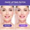thumbnail image 4 of Cinta invisible para estiramiento facial, 40 pegatinas invisibles para estiramiento facial, resistente al agua Labymos  Natural, 4 of 7