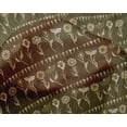 thumbnail image 5 of oneOone Silk Tabby Olive Green Fabric Block Craft Projects Decor Fabric Printed By The Yard 42 Inch Wide-16, 5 of 5