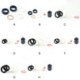 thumbnail image 3 of Junta de polvo de horquilla delantera de bicicleta práctica de riesgo, anillo de espuma de 36mm, Kits de reparación estables duraderos, piezas Ciclismo  1 juego de juntas antipolvo de horquilla 34 mm Greeniant OD025805-03, 3 of 6