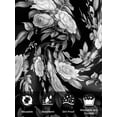 thumbnail image 7 of Black Rose Cloth Napkins Set of 6 Reusable Dinner Napkins, Vintage Pastoral Botanical Floral Leaves Vines Cocktail Napkin Washable Table Napkins for Wedding/Holiday Party/Baby Shower 20"x20", 7 of 7