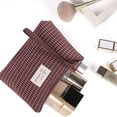 thumbnail image 4 of Bolsa de cosméticos de lona, bolsa de almacenamiento de viaje multifunción, monedero, 4 of 5
