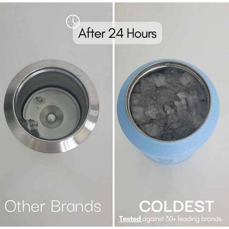 Coldest Tumbler with Handle and Straw Lid, 3 Lids Insulated Shaker Water Bottle Gifts for Women Him Her, Limitless Collection (46 Oz, Monaco Nova)